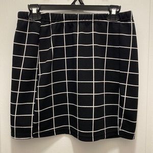 Plaid skirt